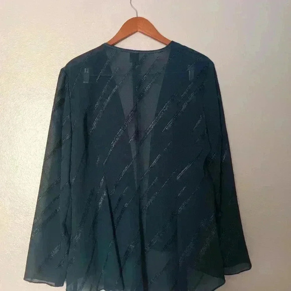 R&M Richards by Karen Kwong Blouse/Jacket Size 14 - Picture 7 of 16